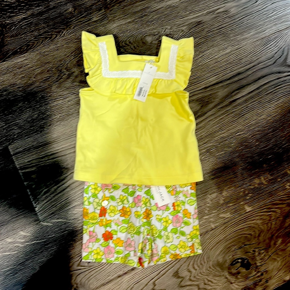 Janie and Jack Top and Shorts